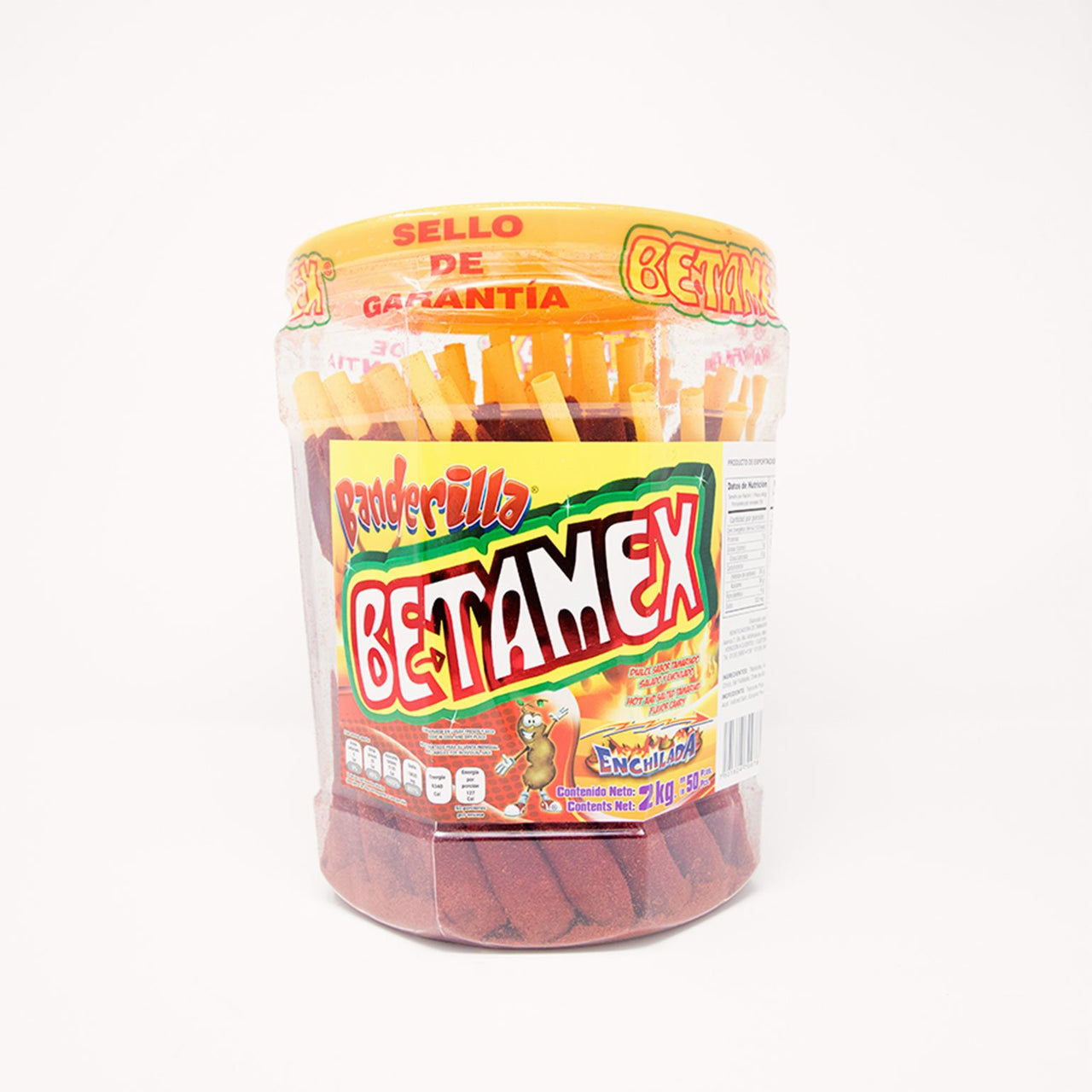 Banderilla sin envolver con Chile Betamex - 50 pz
