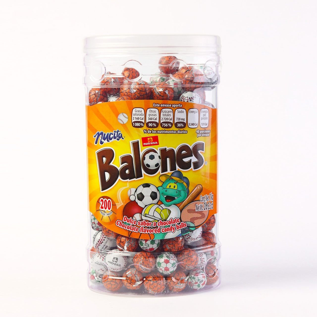 Balón de Chocolate Nutresa - 200 piezas